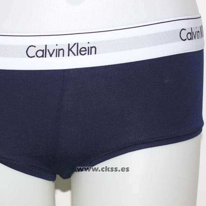 Boxer Calvin Klein Mujer 365 Azul Oscuro